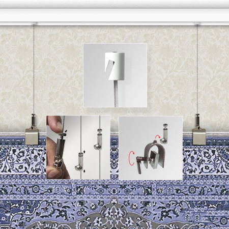 Rug hanging for P-Rail | Rug hanging