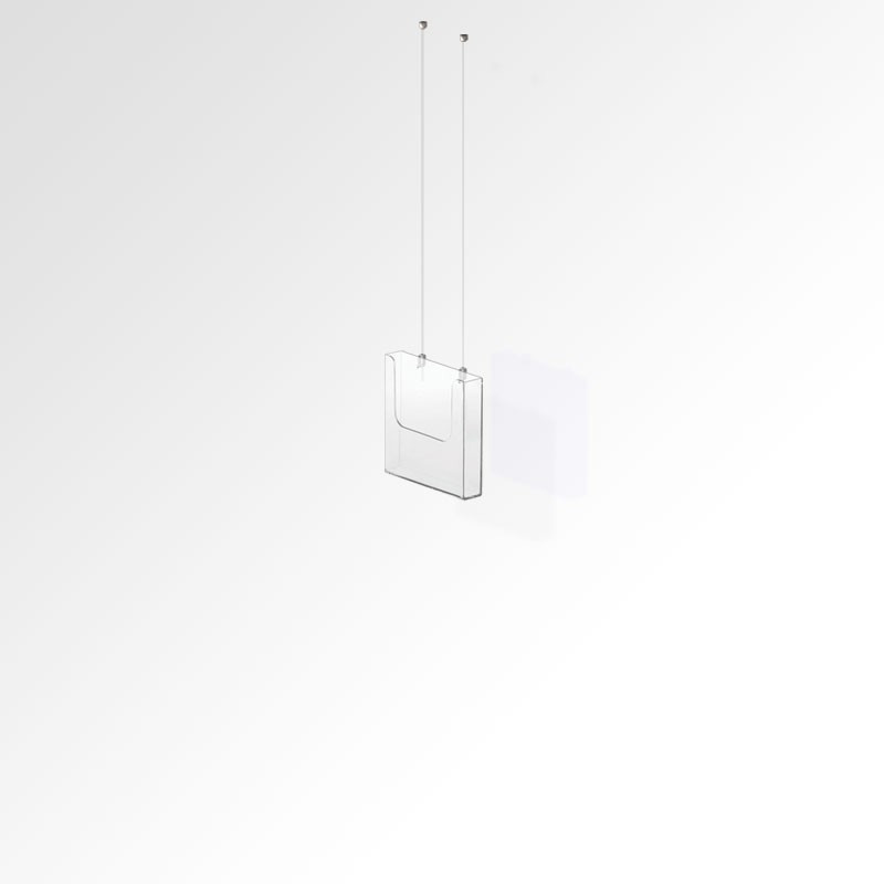 Brochure Holder Ceiling Hanging Cable Kit