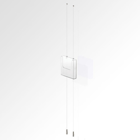 Brochure Holder Ceiling to Floor Hanging Kit