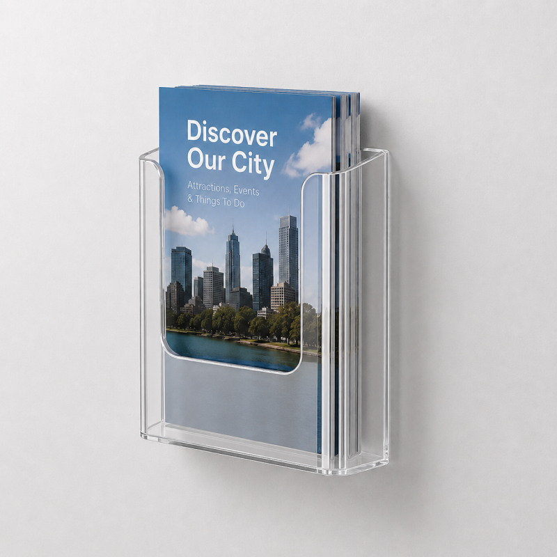 Leaflet Holder Self-Adhesive