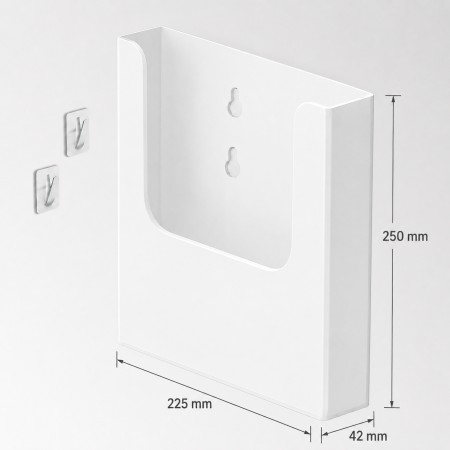 Leaflet Holder Self-Adhesive