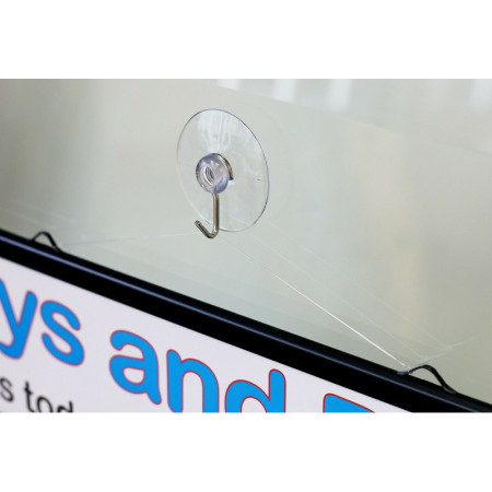 Plastic Poster Hanger with Suction Cup