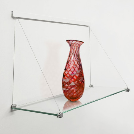 Glass & Cable shelf with Clip Rail