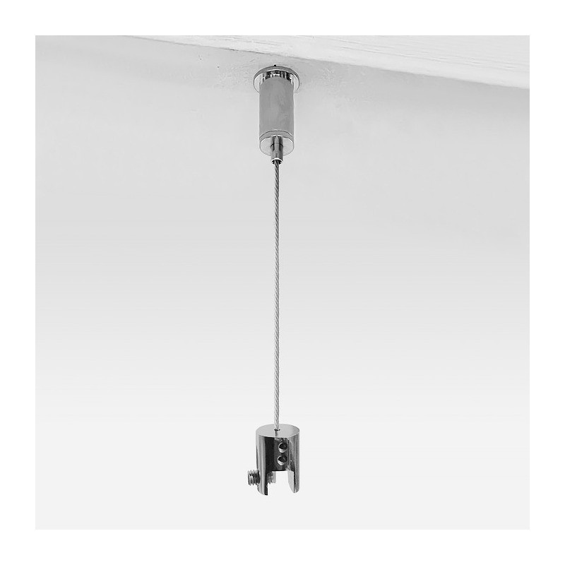 Self locking Ceiling Wire with Clamp | Picture Hanging Direct