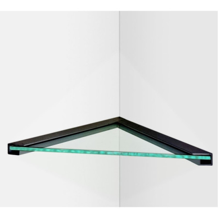 Curved & Straight Corner Glass Shelf | Impsuk