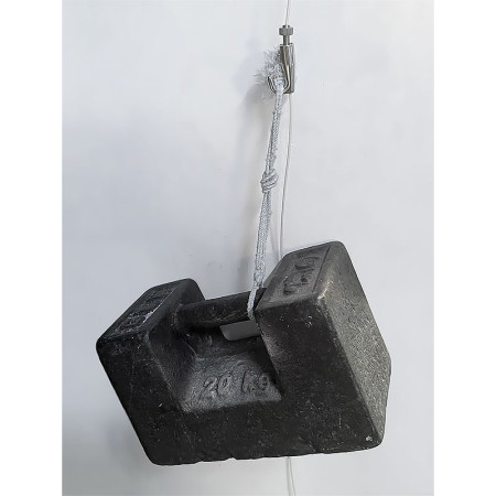 White Wire Rope with Moulding Hook Cable Kit  | Impsuk