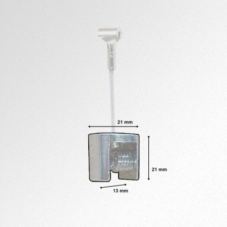 Rug Hanging Cable Kit with Clip-Rail | Impsuk