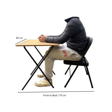 Folding Exam Table and Chair Set | Impsuk