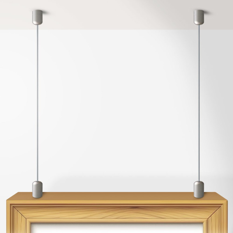 Ceiling to Frame Steel Cable Hanging Kit | Impsuk