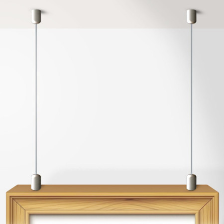 Ceiling to Frame Steel Cable Hanging Kit | Impsuk
