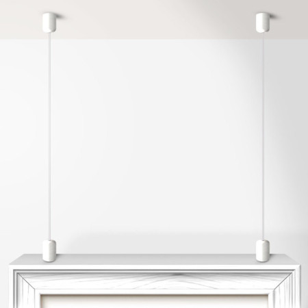 Ceiling to Frame Perlon Cable Hanging Kit | IMPSUK