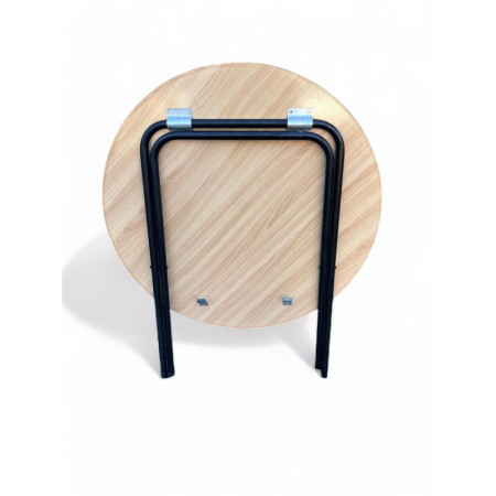 Beech Wood Round Folding Table | Impsuk
