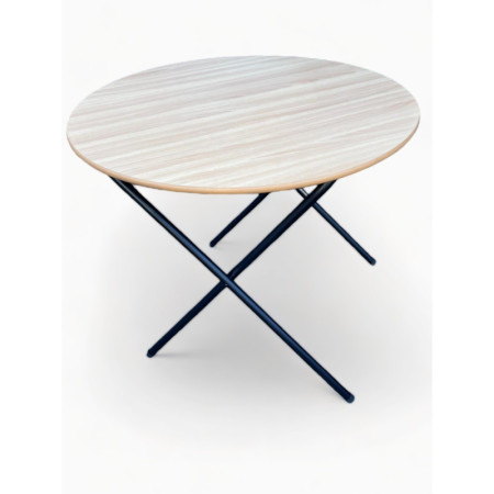 Beech Wood Round Folding Table | Impsuk
