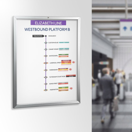 Aluminium Snap Frame Lockable | Impsuk