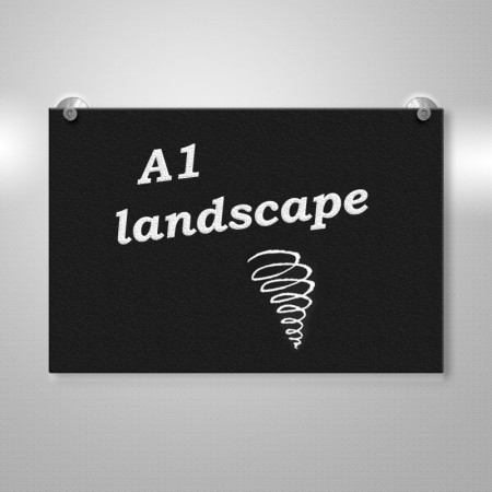 Double Sided Chalkboard Window Display Suction Cups Hanging