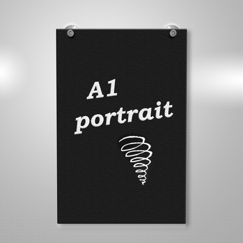Double Sided Chalkboard Window Display Suction Cups Hanging