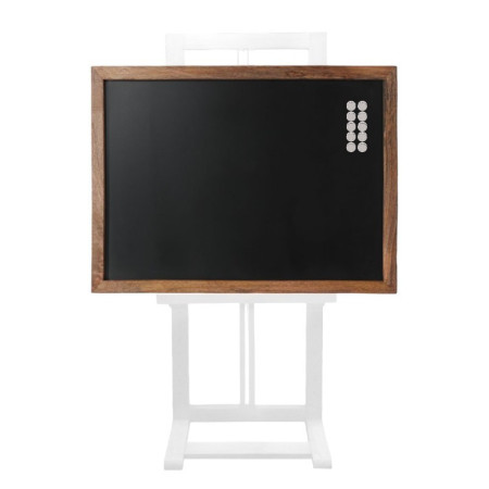 Photograph Display Easel with Wooden Magnet Board | Impsuk