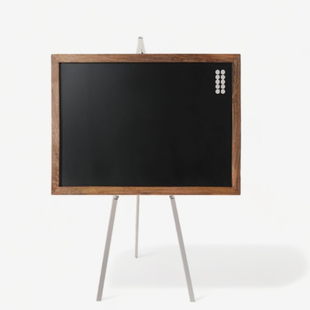 Photograph Display Metal Easel with Wooden Magnet Board | Impsuk 