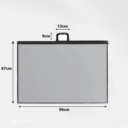 A1 Art Carry Case Portfolio Holdall with Zip