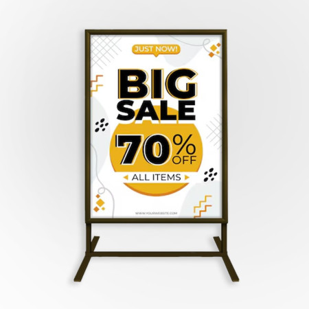 Free Standing Pavement Sign Stand | IMPSUK