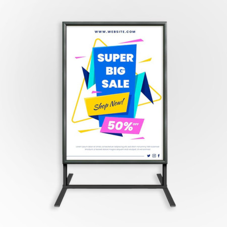 Free Standing Pavement Sign Stand | IMPSUK