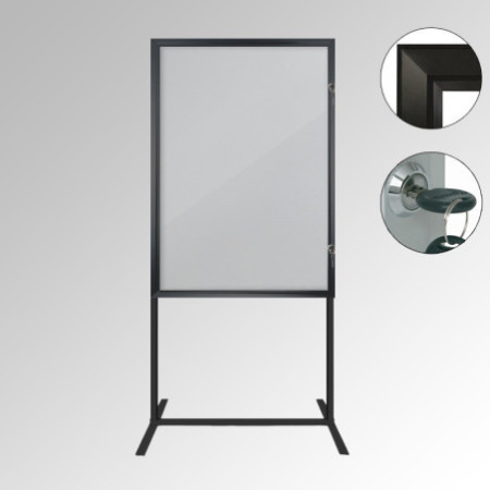 Freestanding T-Shirt Display Stand (Back to Back 200cm)
