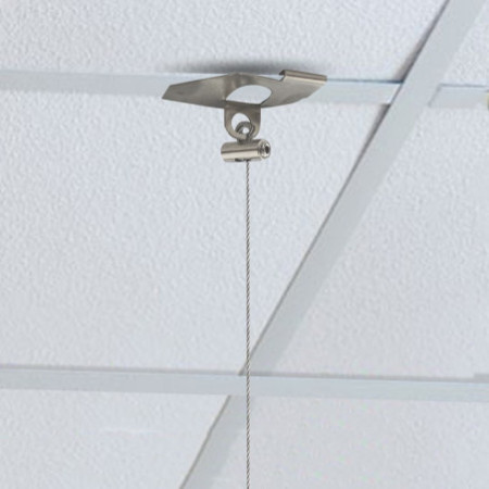 Suspended Ceiling to Floor Twist Hanging Kit