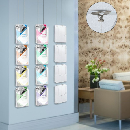 Twist Ceiling Brochure Holder