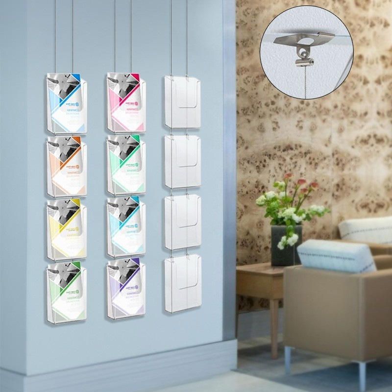 Twist Ceiling Brochure Holder