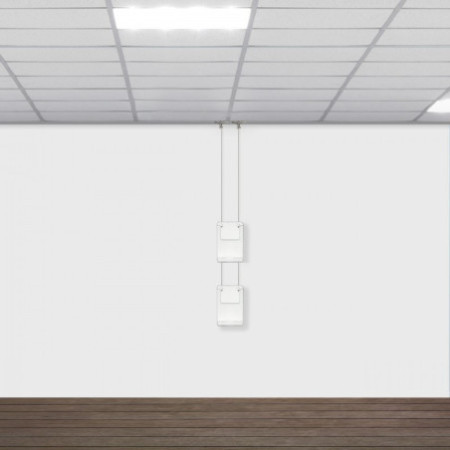 Suspended Drop Ceiling Pamphlet Display Kit