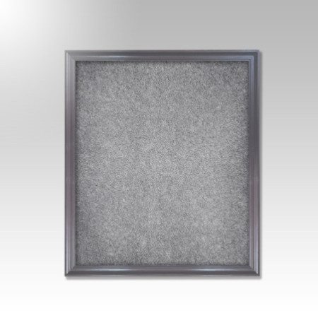 Wooden Framed Felt Pin Board (Coloured)