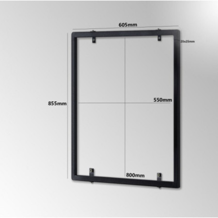 Printed Wood OSB MDF Display Frame