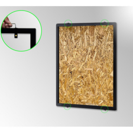 Printed Wood OSB MDF Display Frame