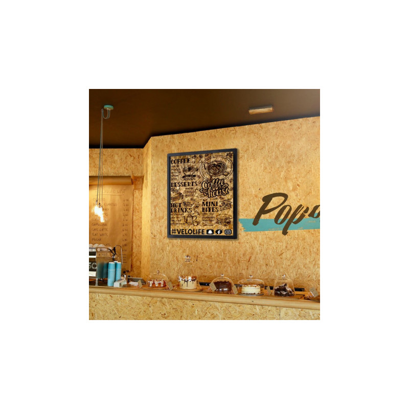 Printed Wood OSB MDF Display Frame