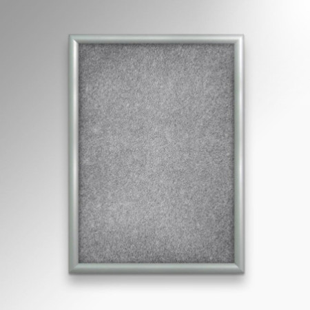 Aluminium Framed Felt Pin Board