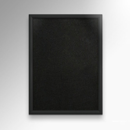 Aluminium Framed Felt Pin Board