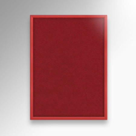 Aluminium Framed Felt Pin Board
