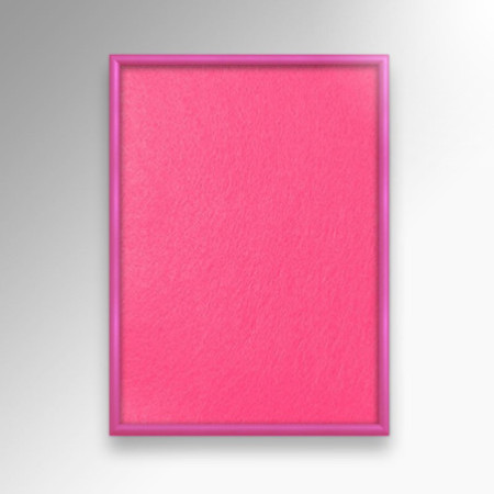 Aluminium Framed Felt Pin Board