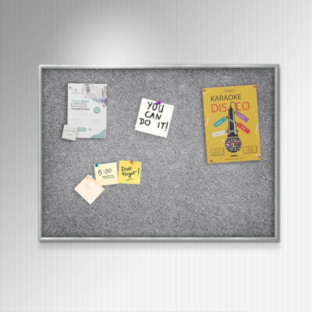 Framed Felt Pin Board