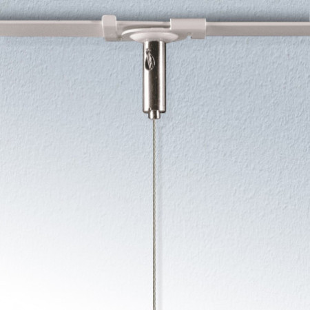 Suspended Grid Twist ceiling to floor cable fixing Wire rope Display NO NAIL