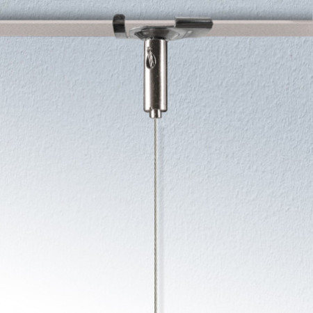 Suspended Grid Twist ceiling to floor cable fixing Wire rope Display NO NAIL