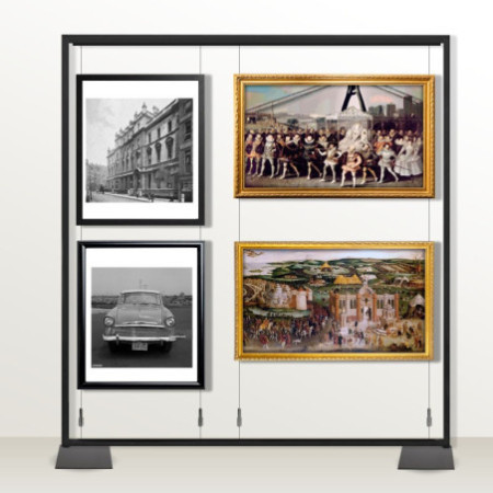 Picture Hanging Listed Building Glass Walls