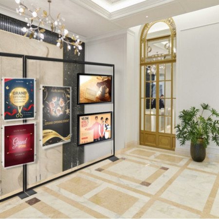 Picture Hanging Listed Building Glass Walls