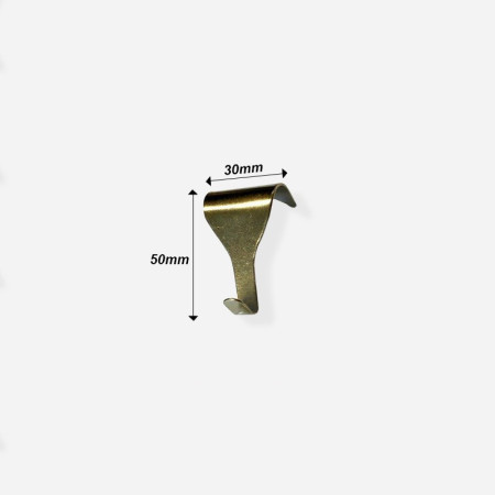 Brass Steel Cable Brass Moulding Hook Kit