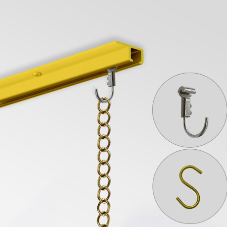 U-Rail Steel Chain Hanging Kit