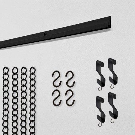 J-Rail Steel Chain Hanging Kit