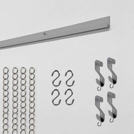 J-Rail Steel Chain Hanging Kit