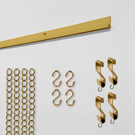 J-Rail Steel Chain Hanging Kit