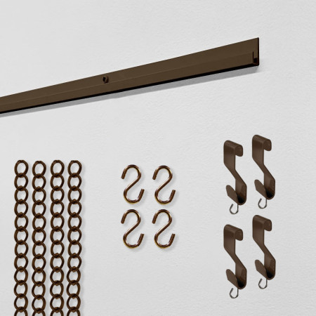 J-Rail Steel Chain Hanging Kit