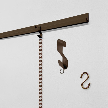 J-Rail Steel Chain Hanging Kit